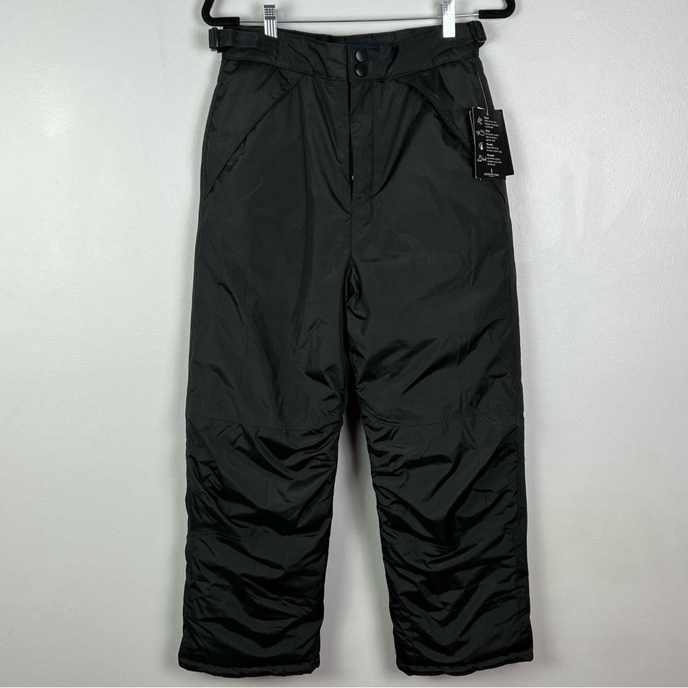 NEW LONDON FOG BLACK SNOW PANTS